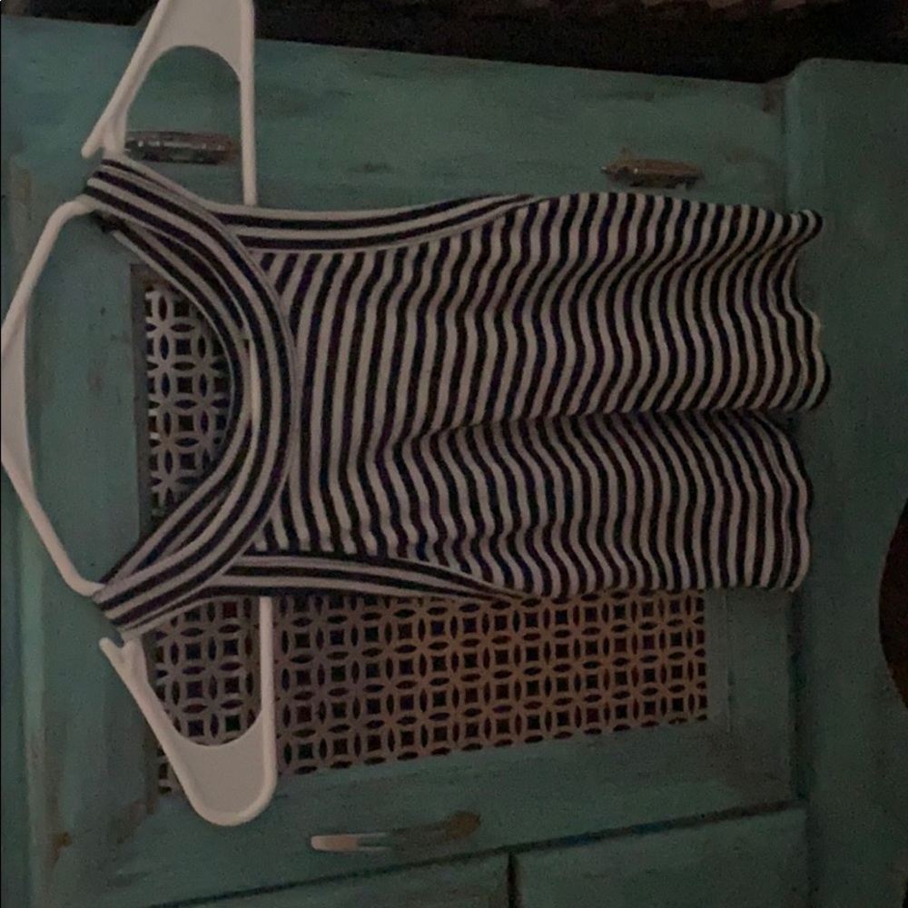 striped tank top